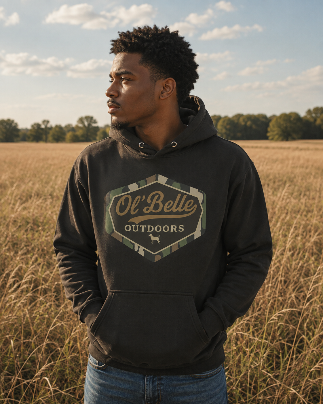 Bellebark Badge Hoodie