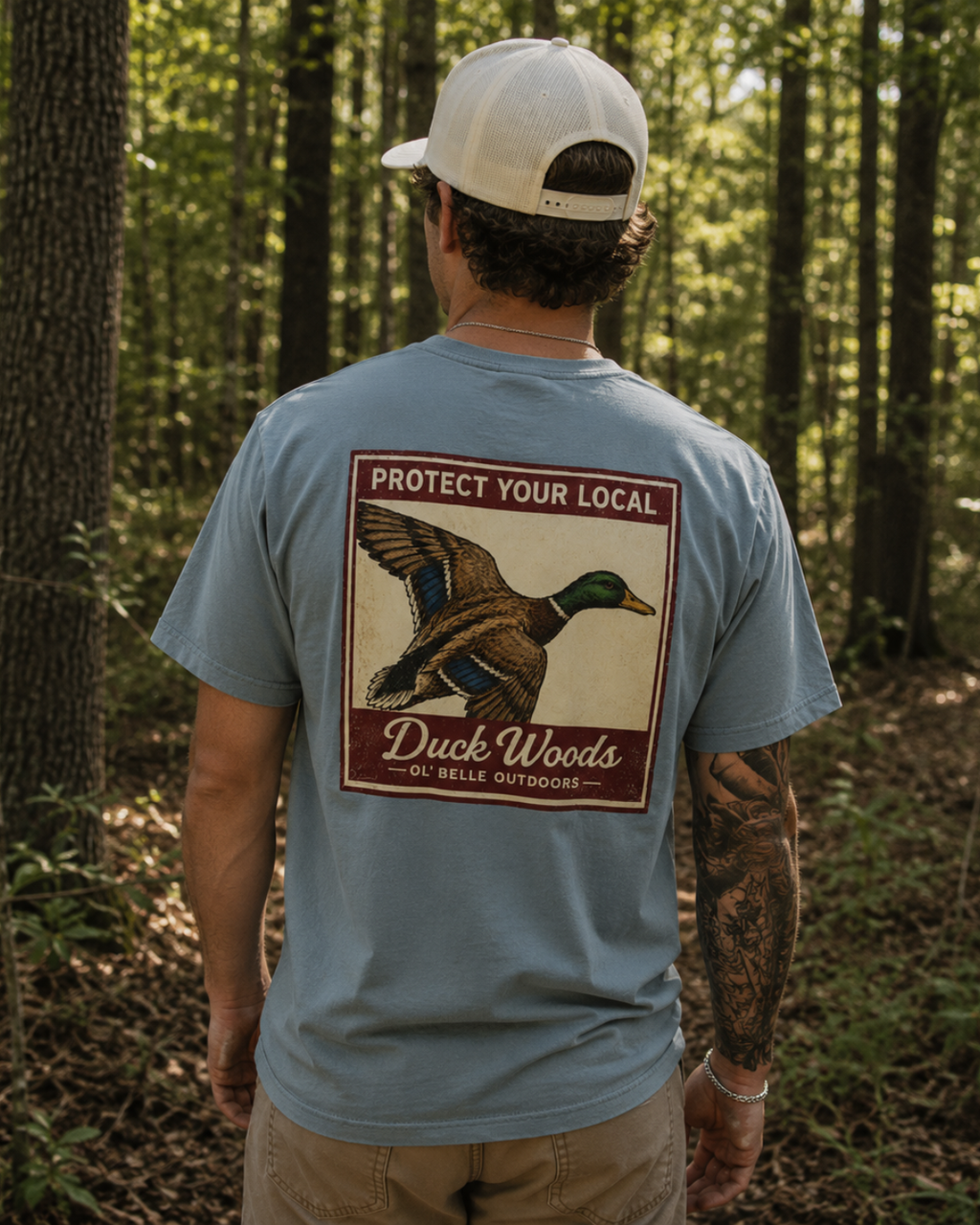 Protect Your Local Duck Woods Tee