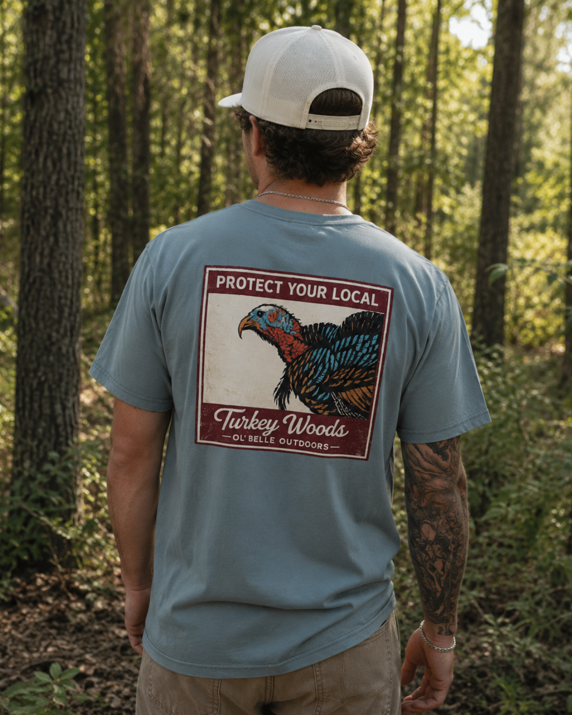 Protect Your Local Turkey Woods Tee