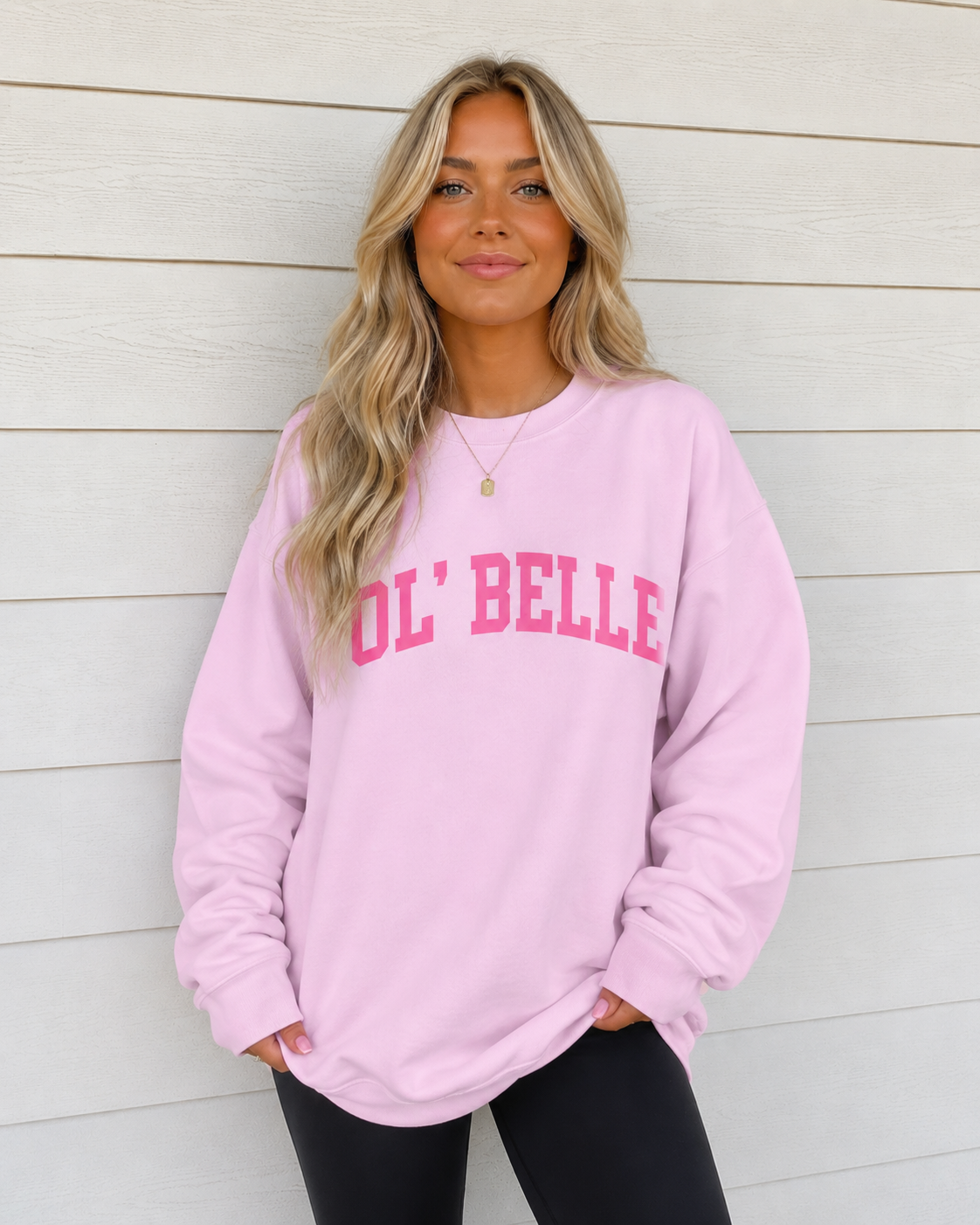 The Pink Cowgirl Crewneck