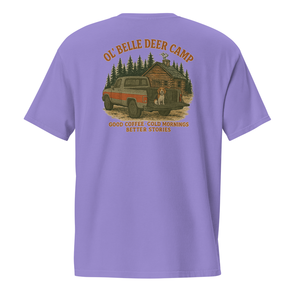 The Deer Camp Pocket Tee